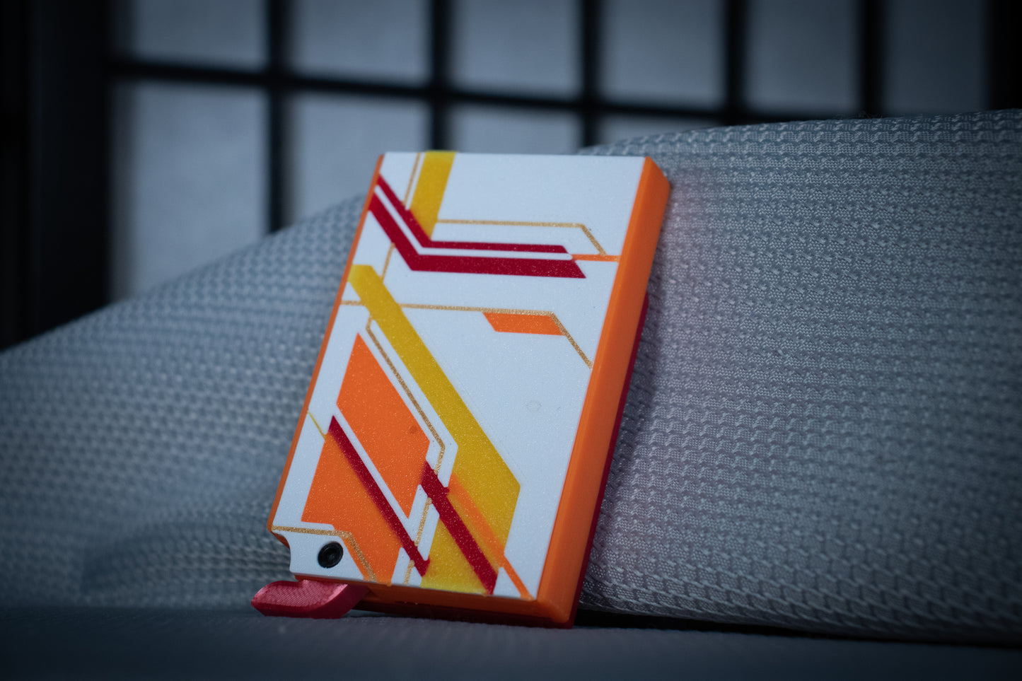 Modular Pop Up Credit Card Wallet - Geometric Label