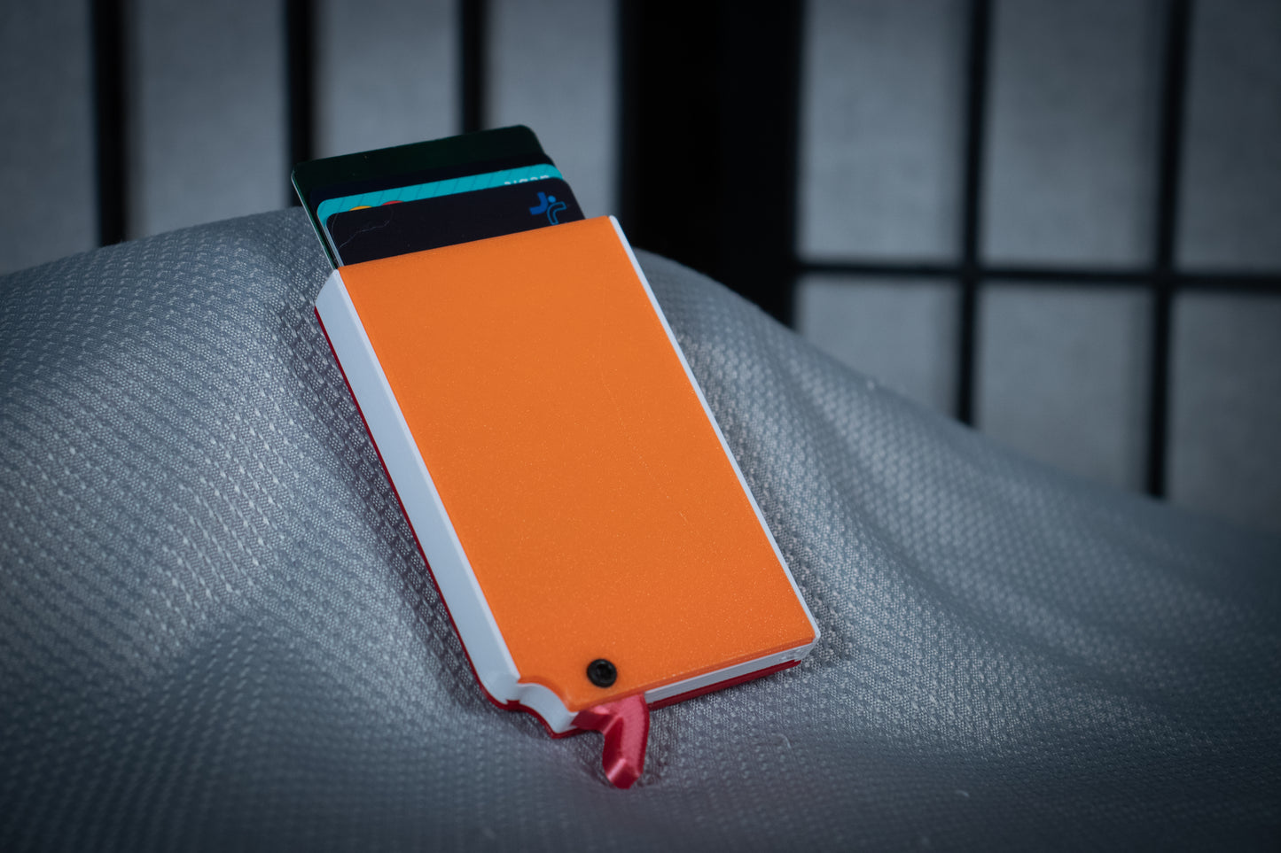 Modular Pop Up Credit Card Wallet - Geometric Label